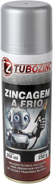 Lata da Zincagem a Frio em Spray Tubozinc